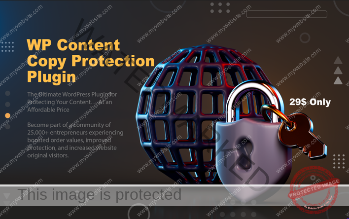 WP Content Copy Protection & No Right Click Plugin